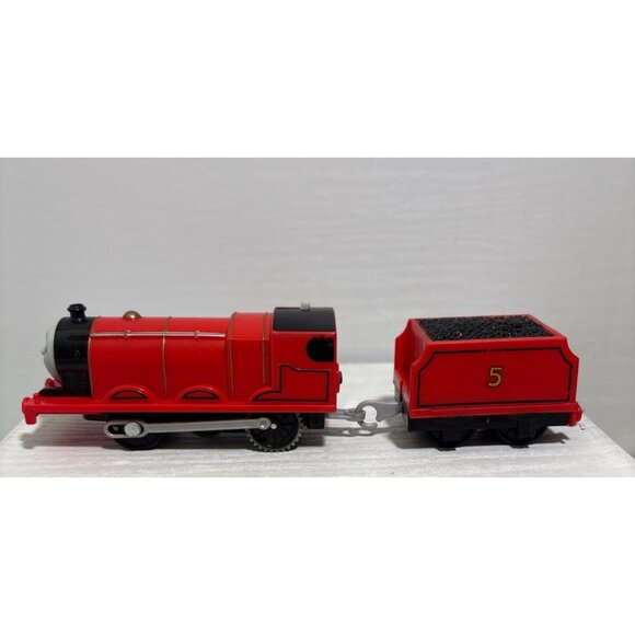 Thomas & Friends James The Red Train Engine & Coal Tender Set 2013 Gullane - Picture 3 of 13